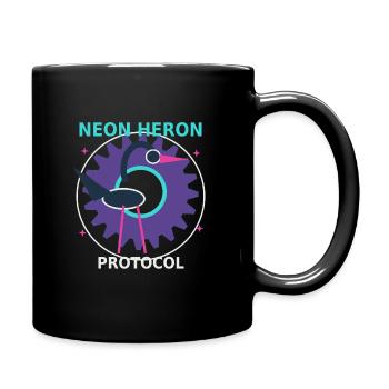Neon Heron Protocol - Mug uni - noir - Droite