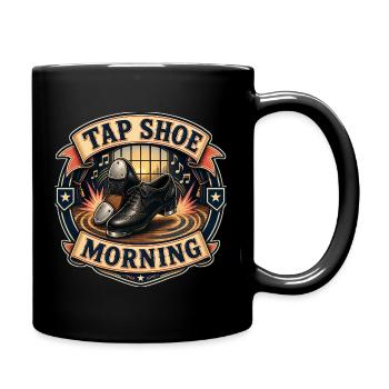 MATIN DES CHAUSSURES DE CLAQUETTES - Mug uni - noir - Droite