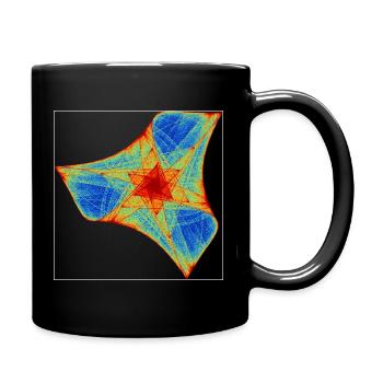 Boomerang de Feu – Théorie du Chaos - Mug uni - noir - Droite