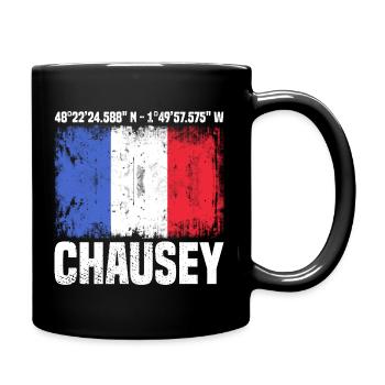 Chausey Coordinates - Full Colour Mug - black - Right