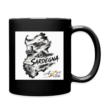 Azzo Sardegna  - Tasse einfarbig - Schwarz - Rechts