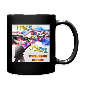 Break the Chains von Mark Noone - Tasse einfarbig - Schwarz - Rechts
