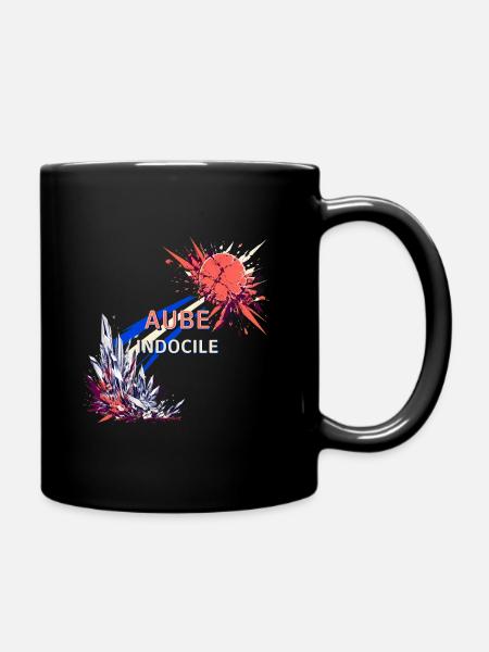 Aube Indocile Éclat Cristal - Mug uni - noir