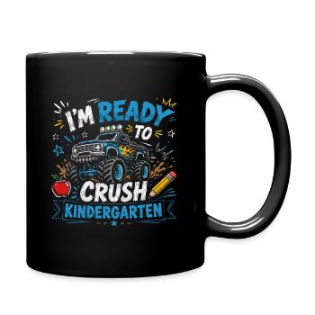 I'm Ready to Crush Kindergarten First Day of Boys - Mug uni - noir - Droite