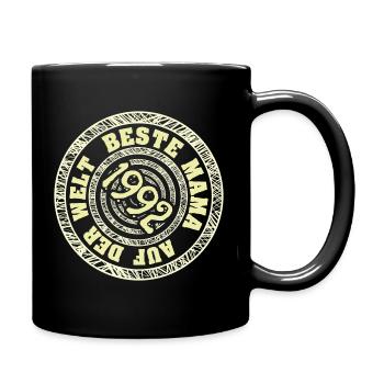 1992 - Tasse einfarbig - Schwarz - Rechts
