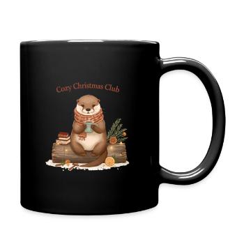 Club de Noël chaleureux Weihnachten - Mug uni - noir - Droite