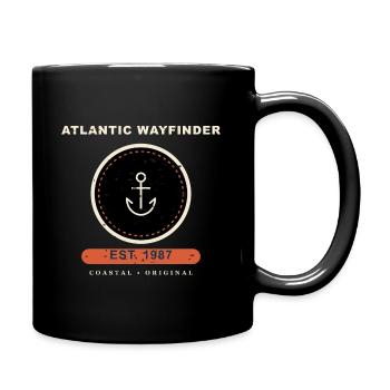 Atlantic Wayfinder - Tasse einfarbig - Schwarz - Rechts