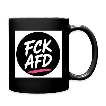 AntiAfd Round Statement - Full Colour Mug - black - Right