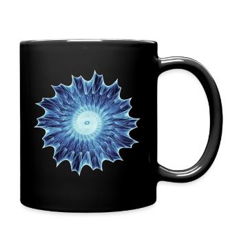 Eisblüte - Mathe Kunst - Full Colour Mug - black - Right