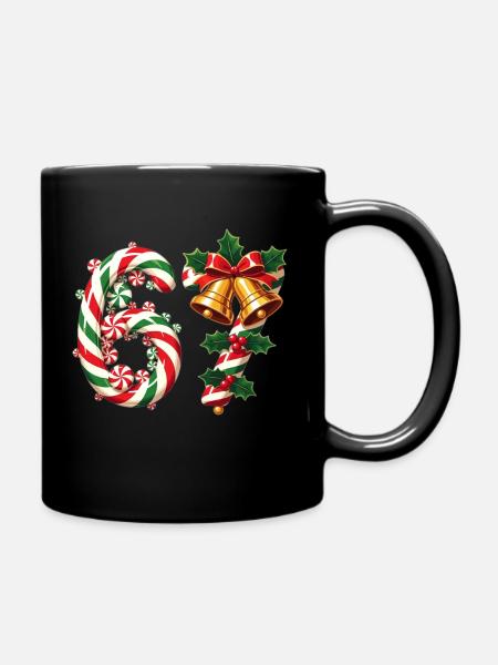 Mème de Noël 67 - Mug uni - noir