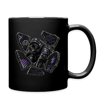 Casques au néon Night Panther - Mug uni - noir - Droite
