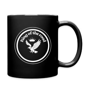 King of the Road - Full Colour Mug - black - Right