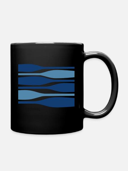 Endorphine – Paddeln mit gutem Gefühl - Tasse einfarbig - Schwarz