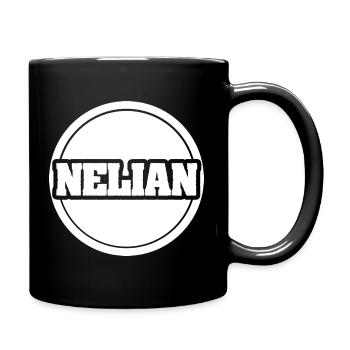 Legendaer Nelian - Tasse einfarbig - Schwarz - Rechts