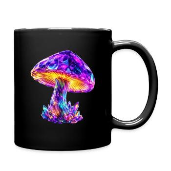 Salle de Mash Géométrique en Cristal - Mug uni - noir - Droite