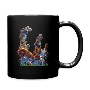 PILLARS OF CREATION - Säulen der Schöpfung - Tasse einfarbig - Schwarz - Rechts