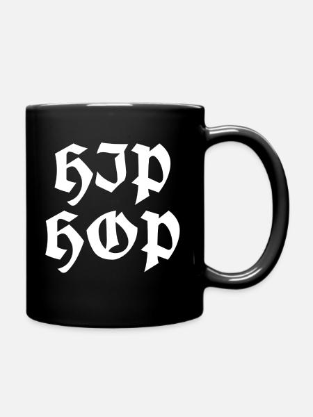 Gotische Hip-Hop-Glyphen - Tasse einfarbig - Schwarz