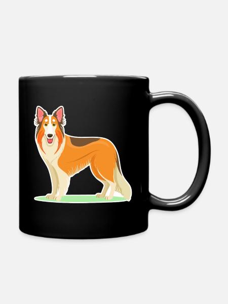 Silken Windhound - Tasse einfarbig - Schwarz