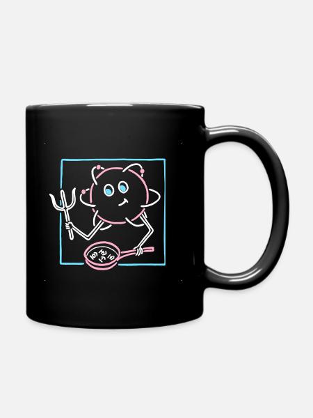Rührkeiser - Tasse einfarbig - Schwarz