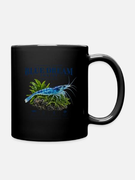 Blue Dream Shrimp - Tasse einfarbig - Schwarz