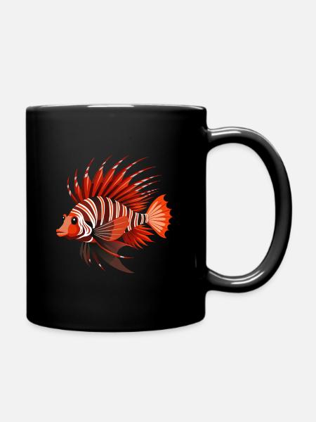 Rotfeuer - Tasse einfarbig - Schwarz