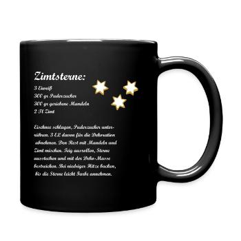 Cannelle recette cuisson au four cuire des - Mug uni - noir - Droite