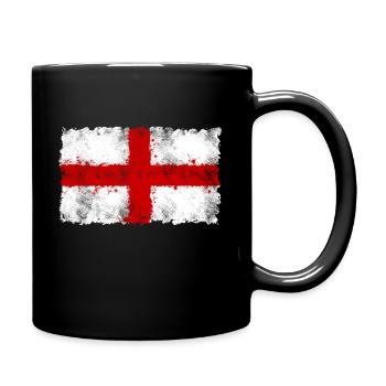 England flag, England flag, England, - Full Colour Mug - black - Right