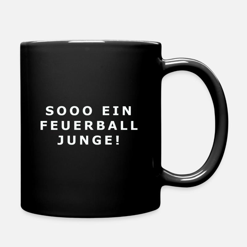 New Kids - Feuerball - Tasse einfarbig - Schwarz