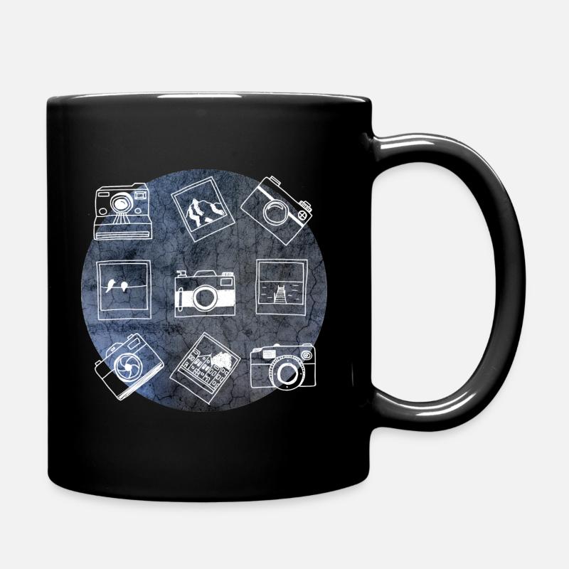 Fotografie Illustration - Tasse einfarbig - Schwarz
