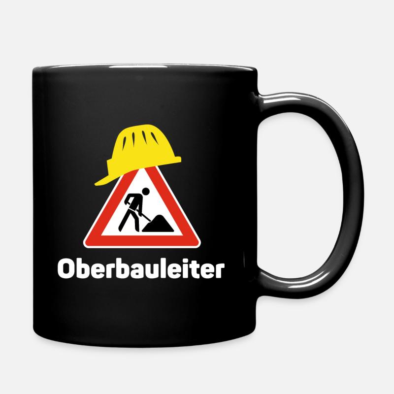 Senior Manager du site - Mug uni - noir