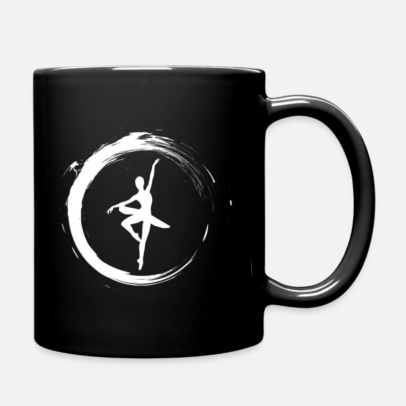 Ballerina - Tasse einfarbig - Schwarz