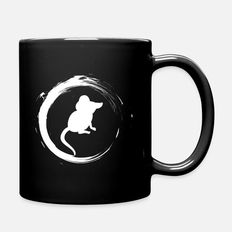 souris - Mug uni - noir