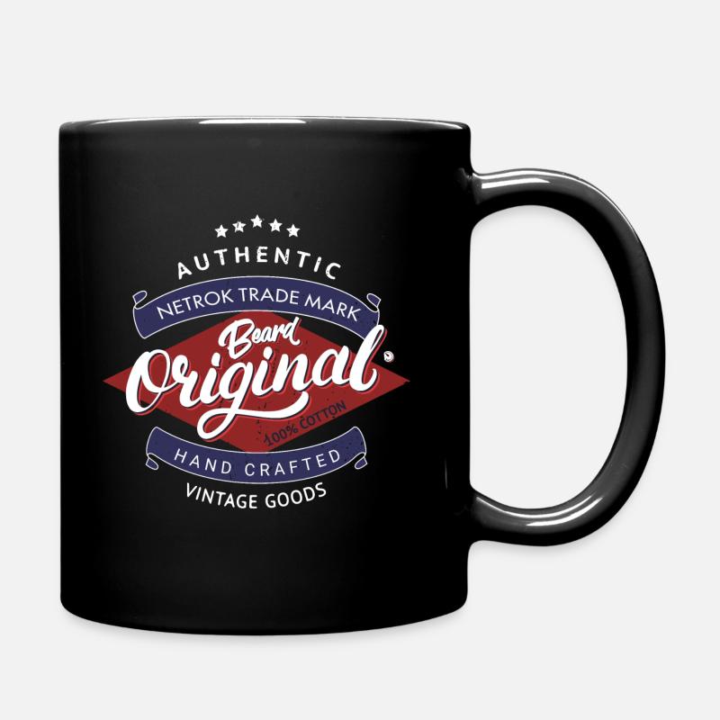 Beard Original - Tasse einfarbig - Schwarz