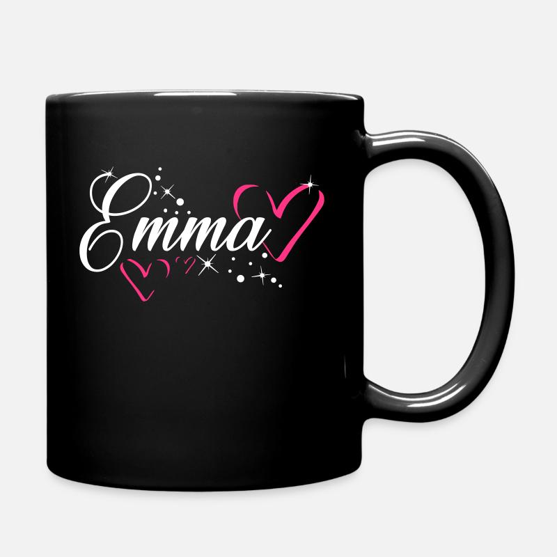 Emma nom prénom - Mug uni - noir