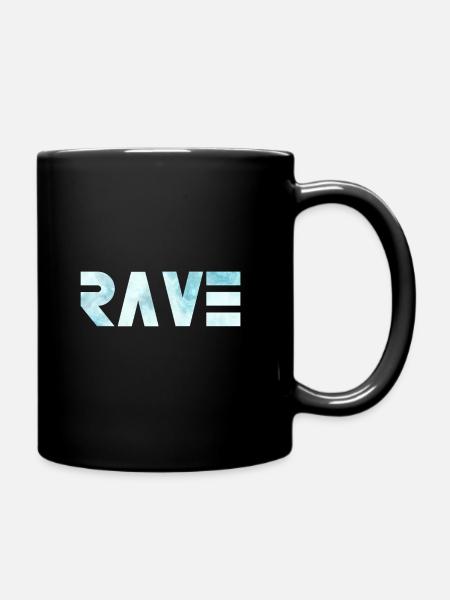 RAVE - Mug uni - noir
