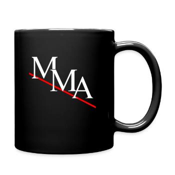 MMA - Tasse einfarbig - Schwarz - Rechts