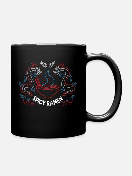 Drachen Windows - Tasse einfarbig - Schwarz