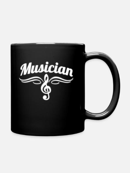 Musician - Full Colour Mug - black