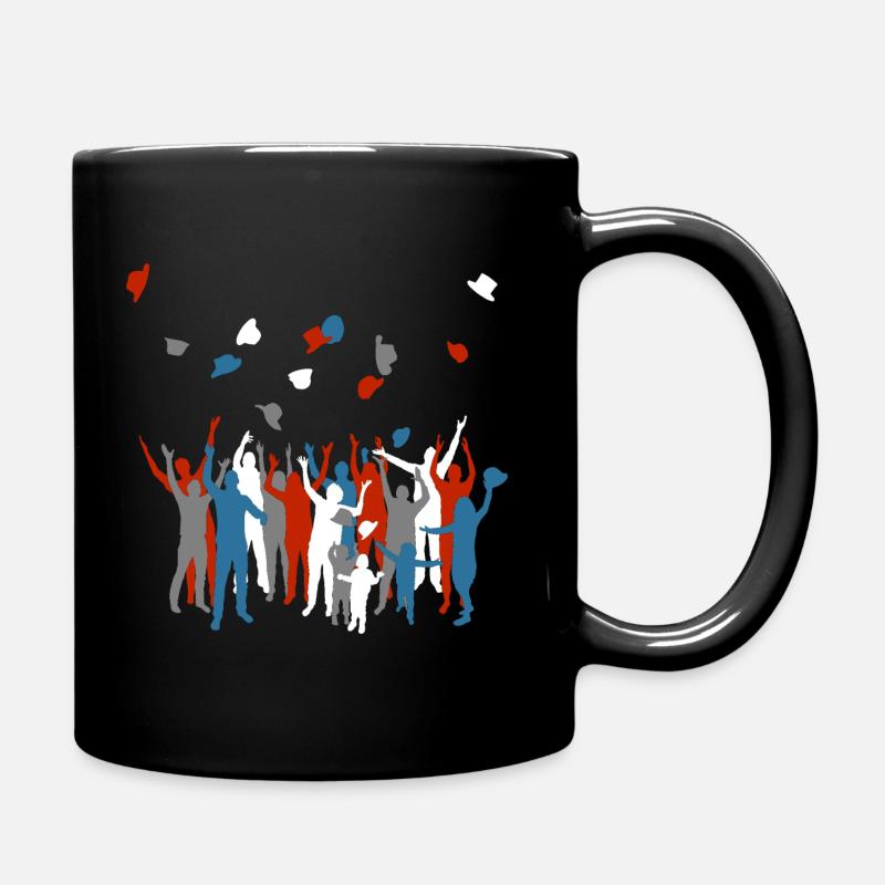 Lancer de chapeau sportif - Mug uni - noir