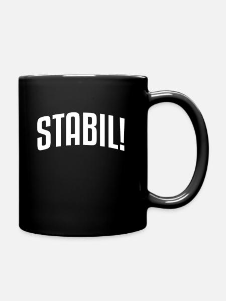 Stabil - Tasse einfarbig - Schwarz