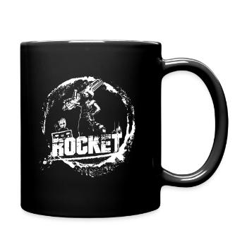 Rocket - Full Colour Mug - black - Right