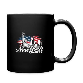 New York - Mug uni - noir - Droite