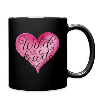 Wild at heart - Full Colour Mug - black - Right