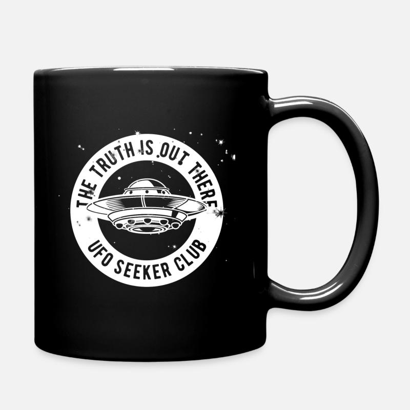 ufo - Tasse einfarbig - Schwarz