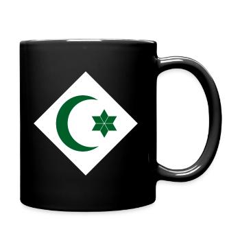Drapeau Rif - Mug uni - noir - Droite