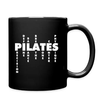 Pilates body training training Pilates trainer - Mug uni - noir - Droite