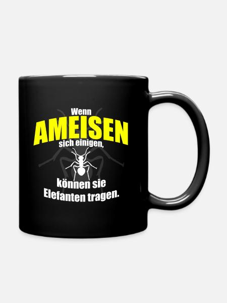 Fourmis fourmis - Mug uni - noir