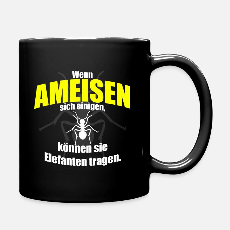 Fourmis fourmis - Mug uni - noir