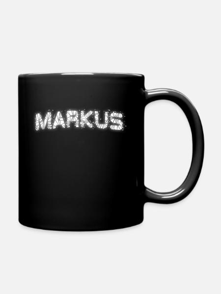 Markus - Tasse einfarbig - Schwarz