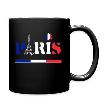 Paris Tour Eiffel,France, La Tour Eiffel - Mug uni - noir - Droite